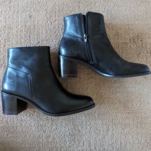 Talbot Leather Booties